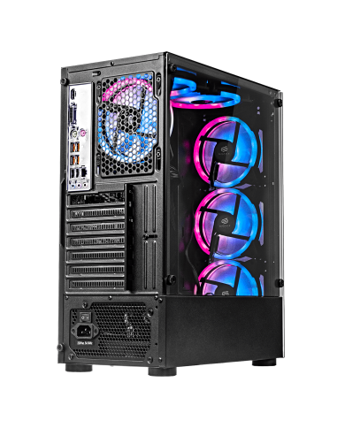 Pc Gamer Cobra Black V1 Intel Core I5-10400, GeForce GTX 1650 4GB, SSD 256GB, RAM 16 GB, W11P| Snake Gamer