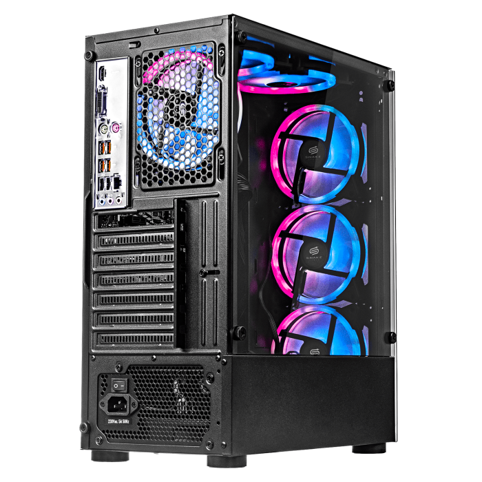 Pc Gamer Cobra Black V2 Intel Core I5-10400F back