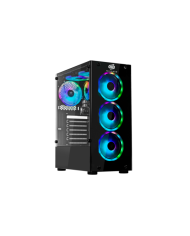 Pc Gamer Cobra Black V2 Intel Core I5-10400F, GeForce RTX 3050 6GB, SSD 512GB, RAM 16 GB, W11P | Snake Gamer