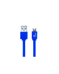 Cable Xtech USB2.0 macho/micro, 1 metro, Azul para carga y sincronización de dato