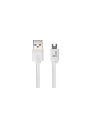 Cable Xtech USB2.0 macho/micro, 1 metro Blanco para carga y sincronización de dato
