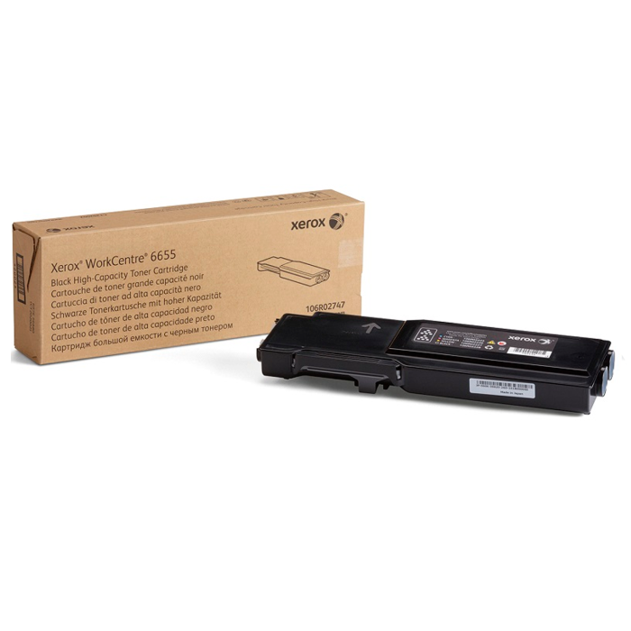 Toner Xerox 106R02755 para WorkCentre 6655 (12.000 Páginas, Negro)