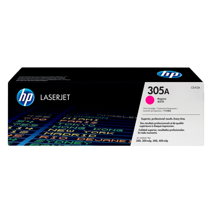 Cartucho de Tóner HP 305A Magenta LaserJet Original