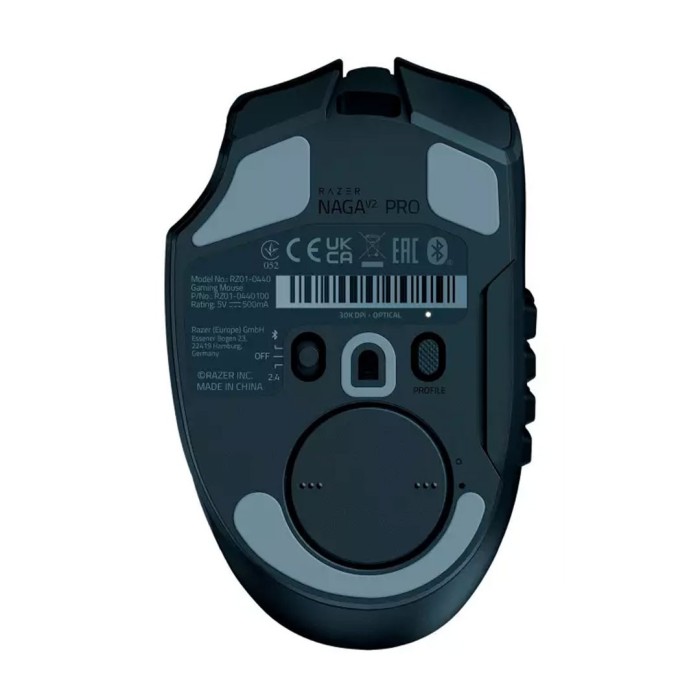 Mouse gamer Wireless Razer Naga V2 Pro back