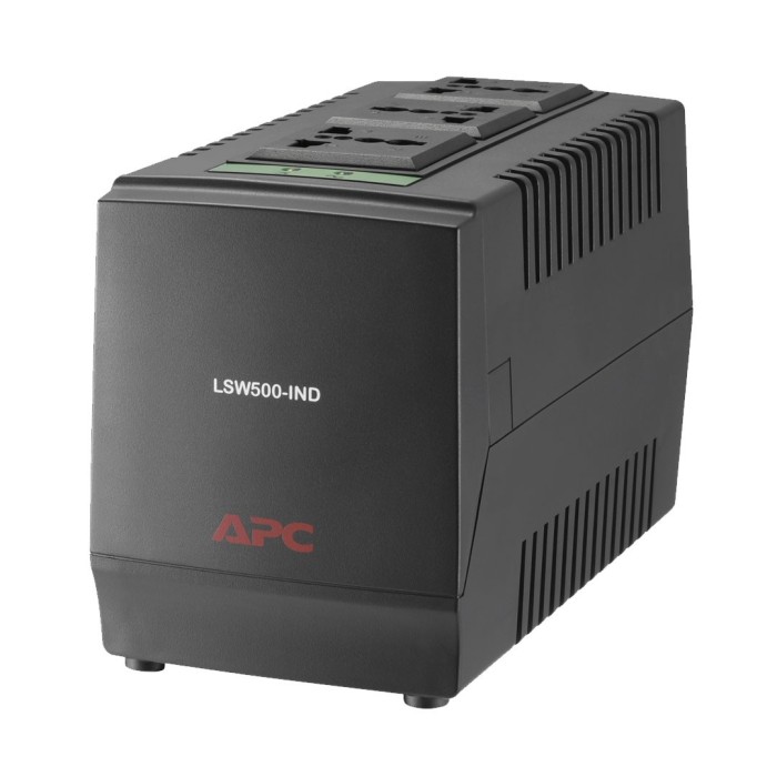 Regulador de voltaje automático APC Line-R 500VA,