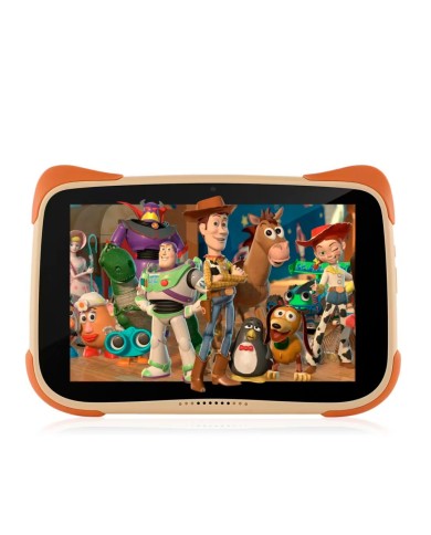 Tablet Kids Educacional 8” HD, 4GB Ram, 64GB, Android 13, Puppy Brown, WiFi
