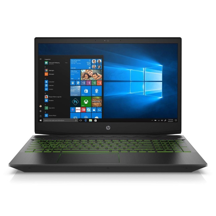 Notebook HP Pavillion Gaming 15-DK1027LA, I7-10750H, 8GB RAM, 1.256TB SSD, W10H, NIVIDA GTX 1050, 15.6"