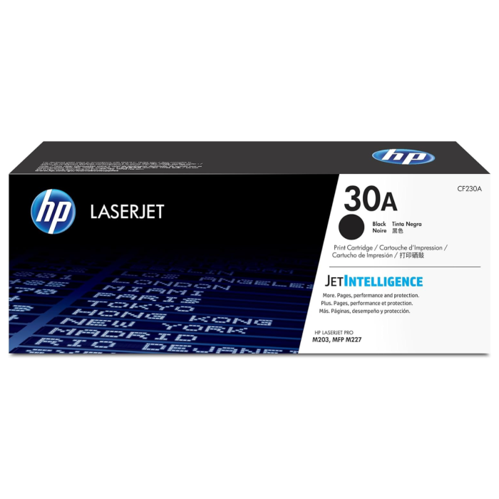 Cartucho de Toner HP 30A LaserJet Negro Original