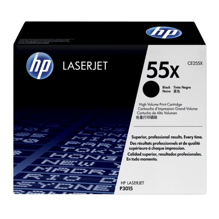 Cartucho de Toner HP 55X LaserJet Negro Original