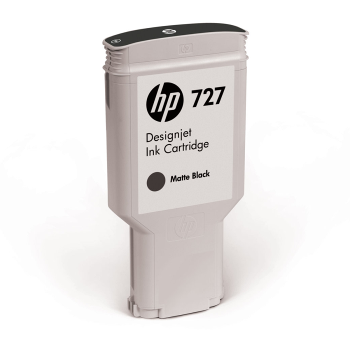 Cartucho de tinta HP 727 DesignJet Negro Matte original, 300ml