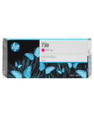 Cartucho de tinta HP 738 DesignJet Cian Original, 300ml