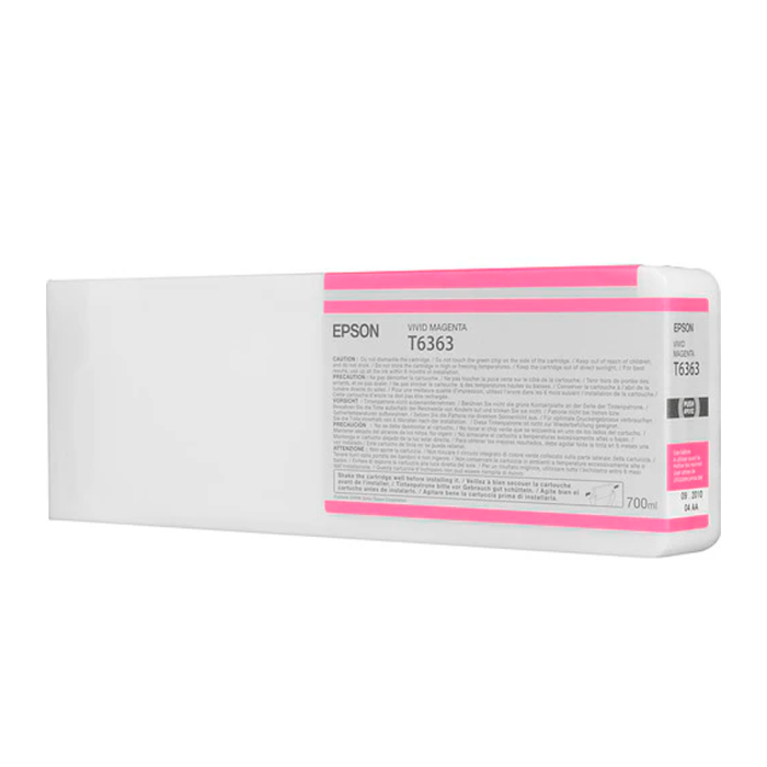 Cartucho de Tinta Original Epson T636 Magenta Vivo 700 ml