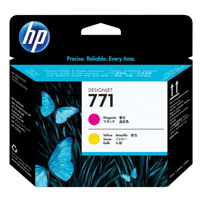 Cartucho de tinta HP 771 Magenta y Amarillo Original