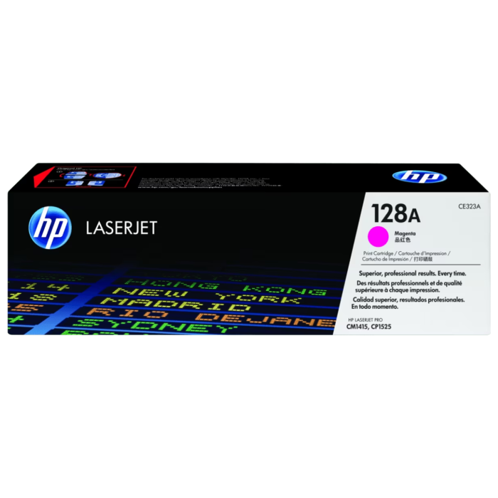 Cartucho de Toner HP 128A LaserJet Magenta Original