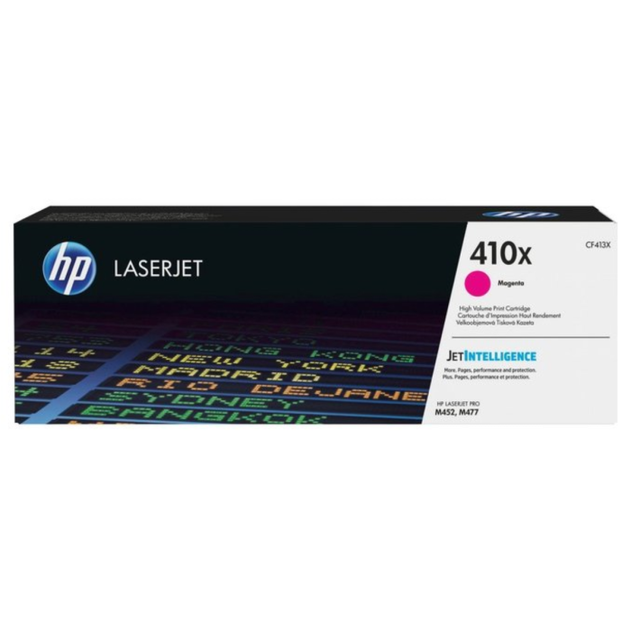 Cartucho de Toner HP 410X LaserJet Magenta Original