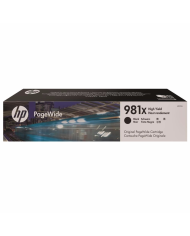 Cartucho de tinta HP PageWide 981X  Negro Original