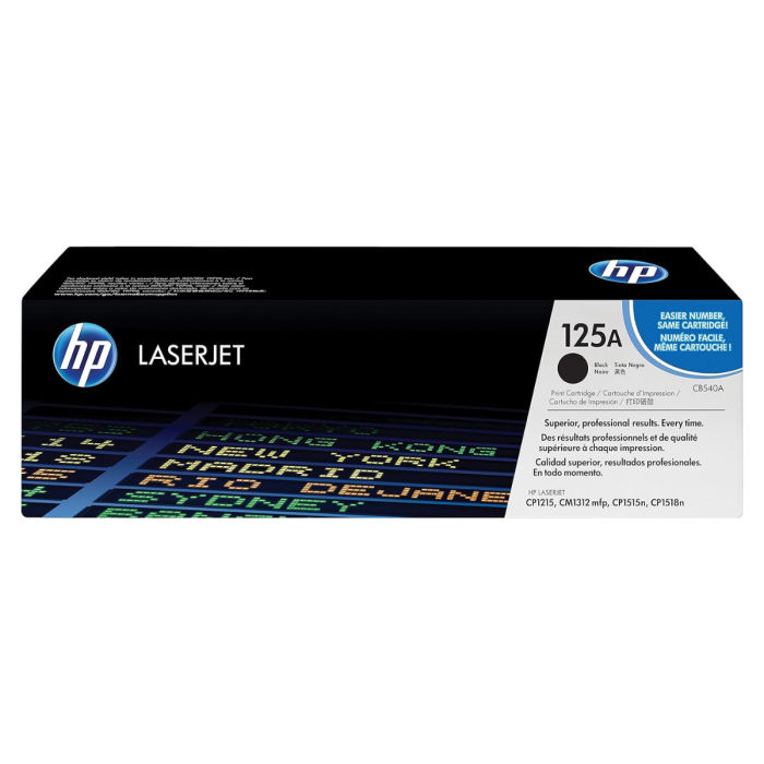 Cartucho de Toner HP 125A LaserJet Negro Original