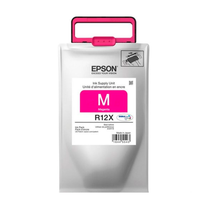 Bolsa de Tinta Epson R12X Magenta, Alta capacidad