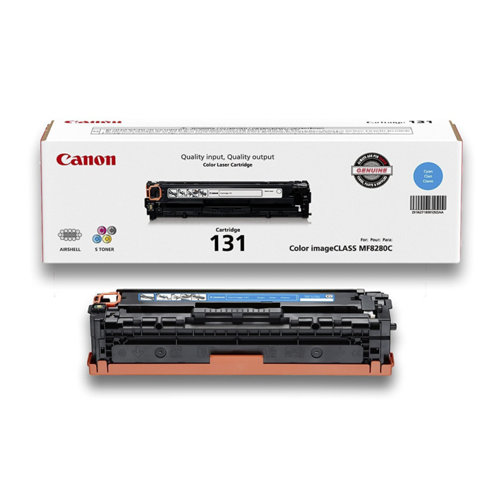 Cartucho de Toner Canon 131 Negro, Rinde 2400 Páginas