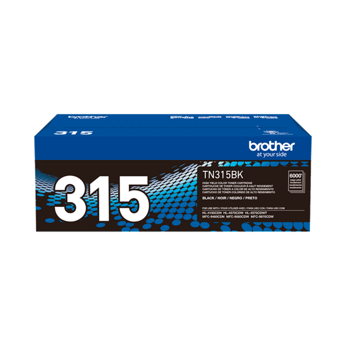 Cartucho de Toner Original Brother TN315Y Negro 3.500 páginas