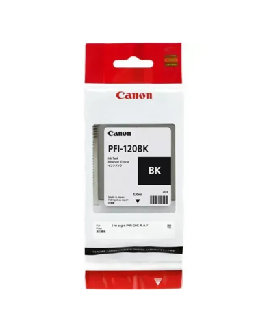Cartucho de tinta Canon PFI-120 Negro, 130ml