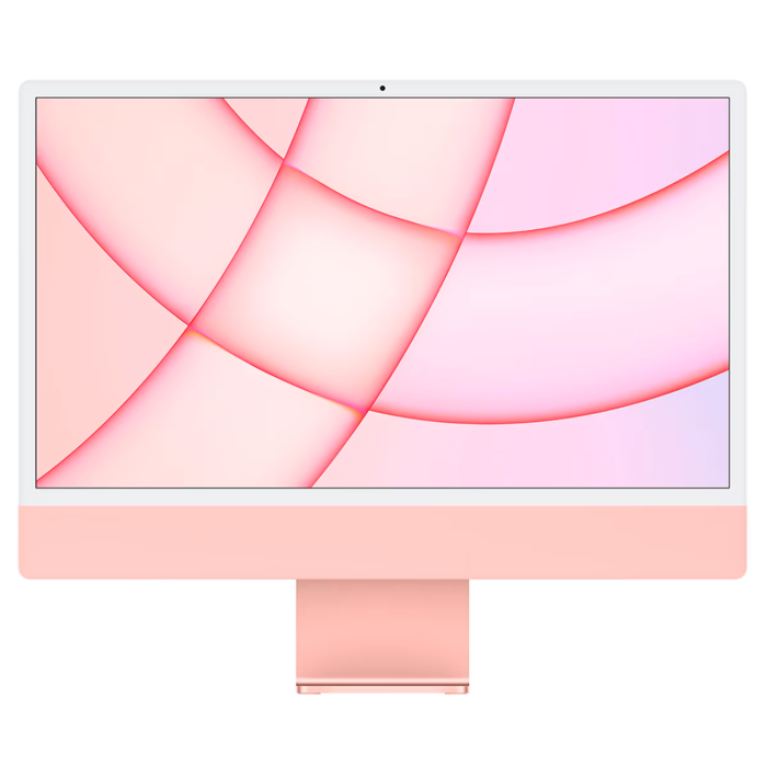 Apple iMac Retina M3 4.5K 24" 2023 CPU 8GB Ram, 256GB SSD, 8 núcleos y GPU de 8 núcleos, Rosa