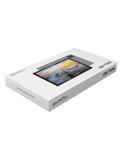 Tablet Ekron DE-T616 10.5" 128GB 4GB RAM 4GLTE USB-C + Funda de Regalo