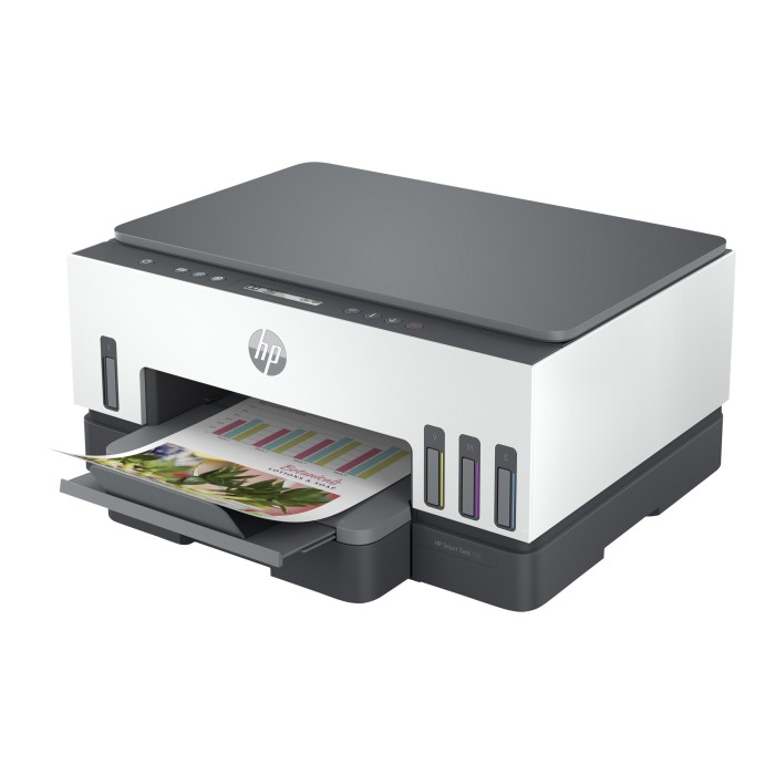 Impresora Multifuncional HP Smart Tank 720 Tinta Continua, Color, Wi-Fi, Smart App, Dúplex