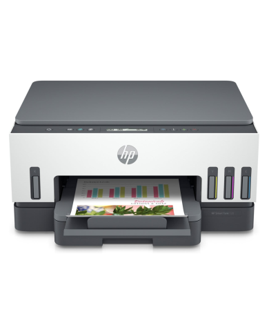 Impresora Multifuncional HP Smart Tank 720 Tinta Continua, Color, Wi-Fi, Smart App, Dúplex