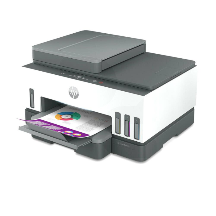 Impresora Multifuncional HP Smart Tank 790 Tinta Continua, Color, Wi-Fi, Dúplex, ADF, Ethernet, Fax