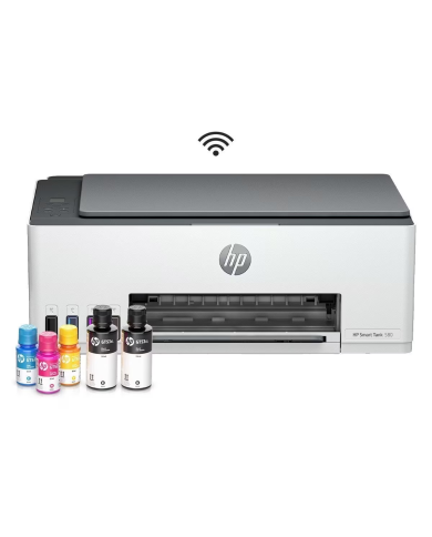 Impresora Multifuncional HP Smart Tank 580 Tinta Continua, Wi-Fi, Smart App, Escaner