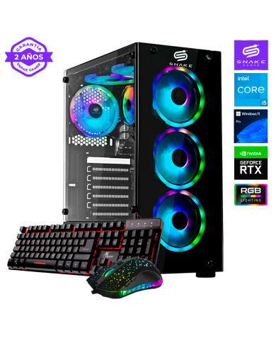 Pc Gamer Cobra Black V1 Intel Core I5-10400, GeForce GTX 1650