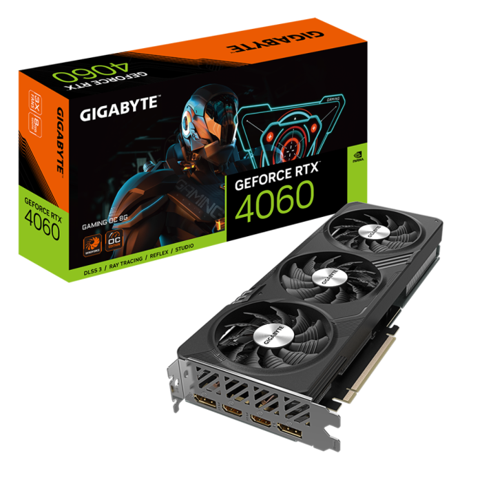Tarjeta Gráfica Gigabyte GeForce RTX™ 4060 JUEGOS OC 8G, PCI Express 4.0