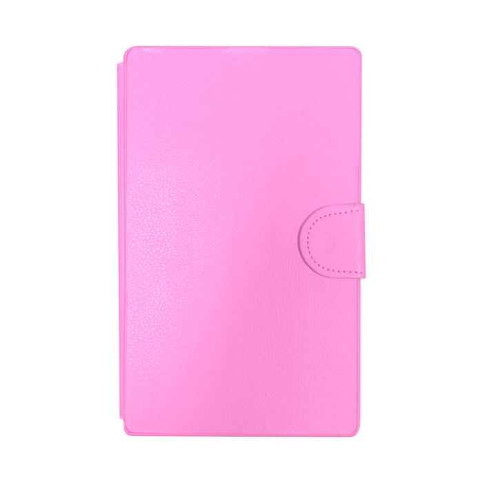 Funda para Tablet Universal T-295 Rosa con Teclado Micro USB