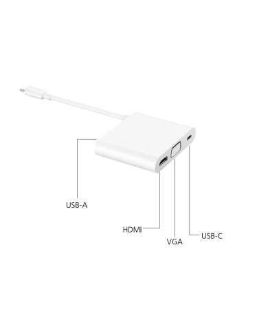 Huawei MateDock 2 Docking Station, USB-C, USB, HDMI, VGA, EMUI 8.0