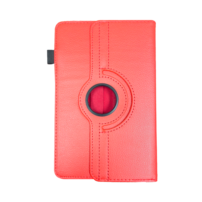 Funda De Tablet Universal Roja 10" Rotatoria 360