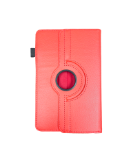 Funda De Tablet Universal Roja 10" Rotatoria 360