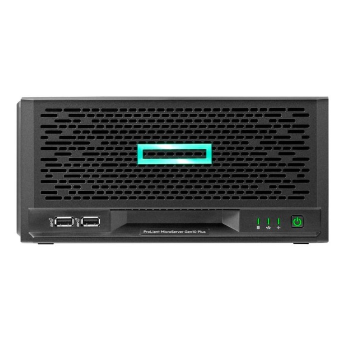 HPE ProLiant MicroServer Gen10 Plus v2 E‑2314 4‑core VROC 4LFF‑NHP 1TB 180W External