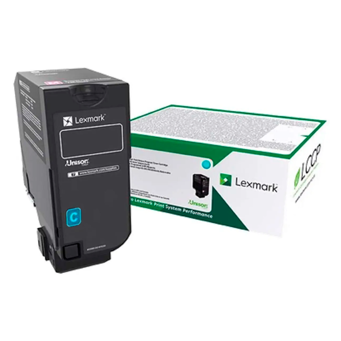 Cartucho de Toner Original Lexmark CX725 Cian Alto Rendimiento