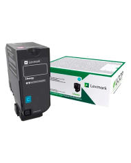 Cartucho de Toner Original Lexmark CX725 Cian Alto Rendimiento