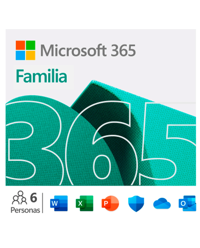 Microsoft Office 365 Familia, 32/64 Bits, 6 Usuarios