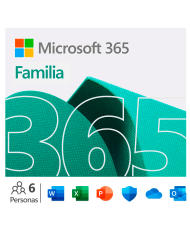 Microsoft Office 365 Familia, 32/64 Bits, 6 Usuarios