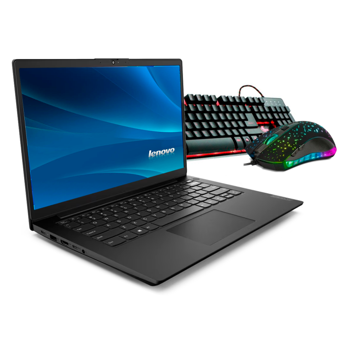 Notebook Lenovo K14 Ryzen 5 5600U + teclado y mouse de regalo