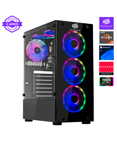 Pc Gamer Vibora Black V0 Pro AMD