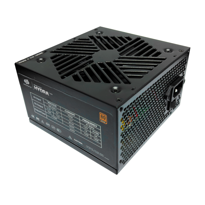 Fuente de Poder Hydra ATX 600W Certificada 80 Plus Bronze | Snake Gamer