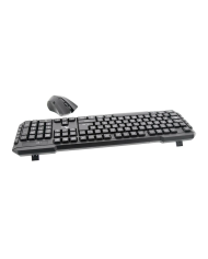 Kit Teclado Mouse Gamer Inalámbrico XTech XTK-309S USB 2.4GHz Español Negro