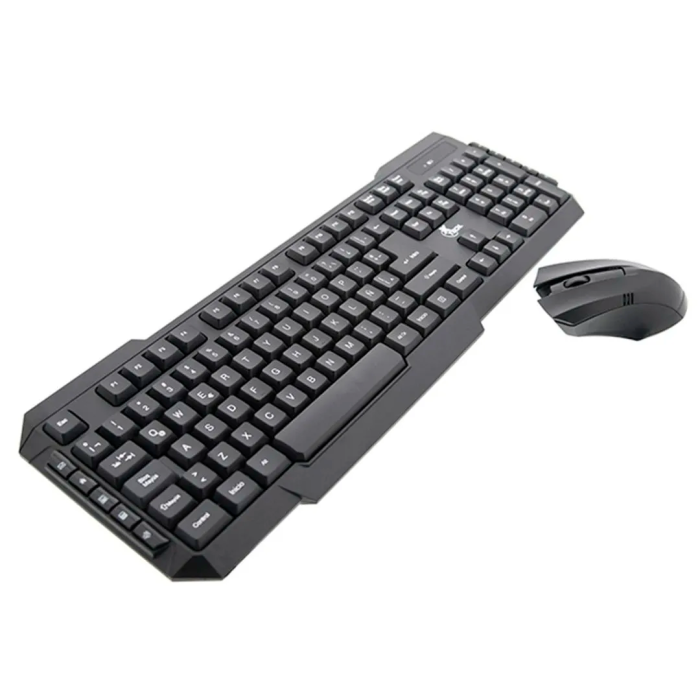 Kit Teclado Mouse Gamer Inalámbrico XTech XTK-309S USB 2.4GHz Español Negro