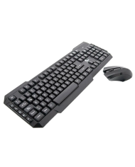 Kit Teclado Mouse Gamer Inalámbrico XTech XTK-309S USB 2.4GHz Español Negro