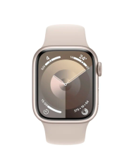 Apple Watch Series 9 41 mm (GPS) Talla S/M Starlight White