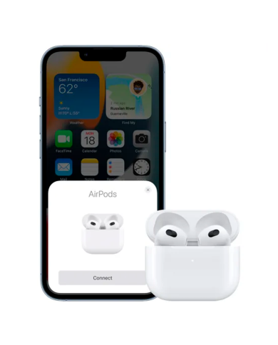 Apple AirPods (3rd gen) White Con Estuche De Carga Lightning